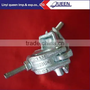 Scaffolding Double Coupler Steel Drop Forged Scaffolding Scaffold Swivel Clamp thumbnail-1