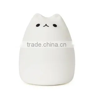 2015 New LED Children Night Light Silicone Night Lamp Rechargeable Lamp for Baby Bedroom thumbnail-1