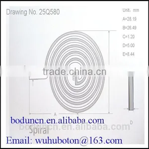 High Quality Best Offer Bimetal Thermostatic Spiral Spring Coil for Fan Clutch thumbnail-3