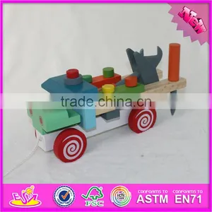 2016 Best Design Educational Children Wooden Toy Screws for Sale W03C026 thumbnail-1