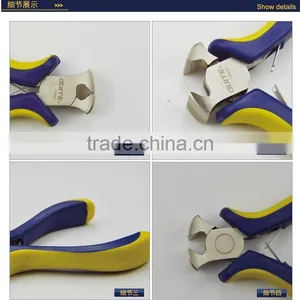 2015 Cheap Nickel Steel 4.5" Mini End Cutting Pliers thumbnail-4