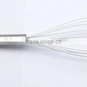 548-9D Silicone Eggbeater With Stainless Steel Handle thumbnail-1
