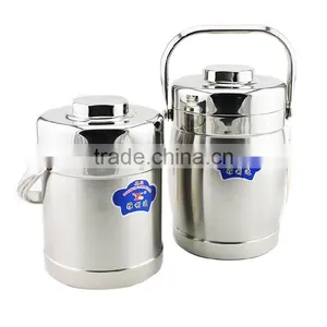 Guangzhou Manufacture Supplier OEM Insulated Ice Bucket Stainless Steel Ice Bucket With Lid thumbnail-3