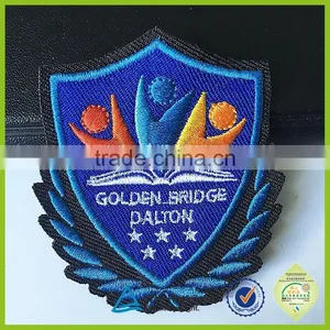 OEM Services Big Factory Backing Glue Heat Transfer Embroidery Patch for Clothing thumbnail-5