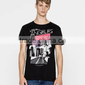 100% Cotton T-Shirt Fashion Design Pattern Printed Mens Tops Blouse Man Printing T-shirt thumbnail-3