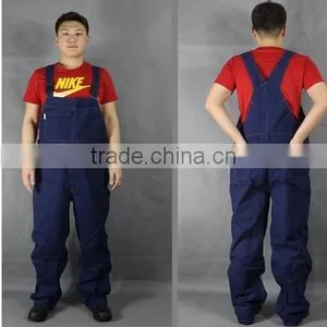Bib Overalls / Pants Male Workers Siamese Clothing / Uniforms Automotive Tooling Work Clothes Denim Strap thumbnail-3