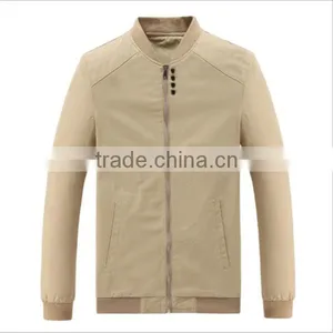 Top Quality Men's Wholesale Blank Baseball Jacket thumbnail-5