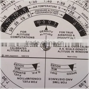 Kearing Plastic & Paper Flight Computer / Durable Fiberboard E6-B Manual Flight Planning Computer # KNP-2 thumbnail-4