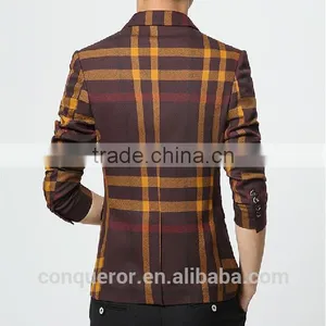 Grid Window Pane Man Suit.BSPL0631 thumbnail-4