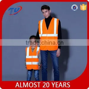 2017 Fluorescent Orange Traffic Safety Vest High Visibility ANSI 107-2010, Class 2, Level 2 thumbnail-1