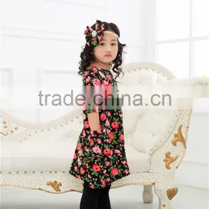 Wholesale Children's Boutique Clothing,girl Sweater Design,100% Cotton Baby Clothes. thumbnail-4