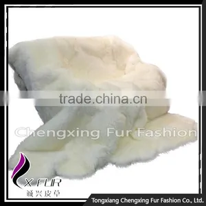 CX-D-120 Hot Sale High Quality Custom Sheep Fur Blankets thumbnail-1
