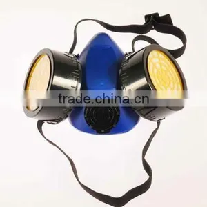 Safety Gas Mask/dual Cartridges Gas Mask/ Double Gas Mask/single,double Gas Mask thumbnail-1