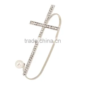 Mix Alloy Leaf Charms Chian Bracelet Antique Silver Charm Chain Link Bracelet Women Tassle Bracelets thumbnail-4