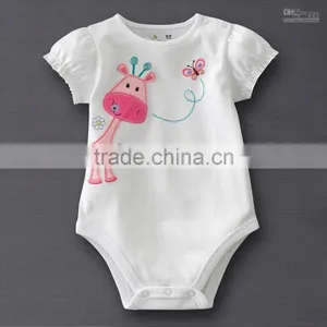 China Supplier Rompers for Baby Girl,custon Funny Baby Rompers Cotton With Pattern thumbnail-1