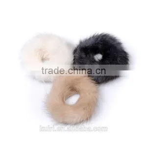 Factory Directly Wholesale High Quality and Pretty Girl Hair Mink Fur Hair Accessories thumbnail-5