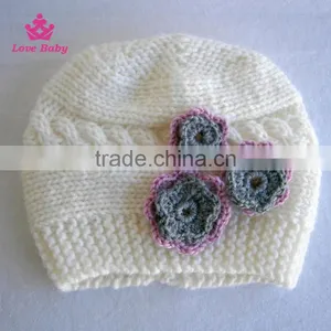 Crochet Knitting Baby Hat Sweet Baby Hospital Cap Disposable Hospital Caps LBF2015122516 thumbnail-6