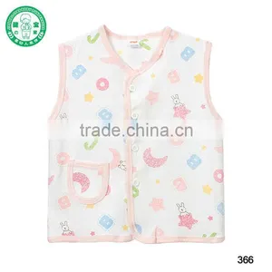 Fashion Cotton Baby Boy & Girl Waistcoat, Kids Cute Clothes Baby Vest thumbnail-1