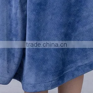 Wholesale Women Flannel Poncho 2017 Xxx Sleepwear thumbnail-6