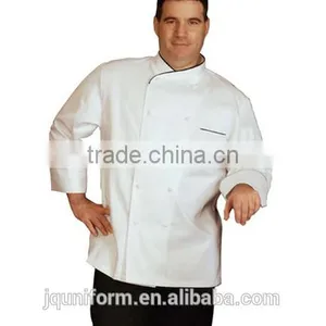 China High Quality White Black Men's Chef Uniforms, Kitchen Uniforms , Cooking Uniforms thumbnail-3