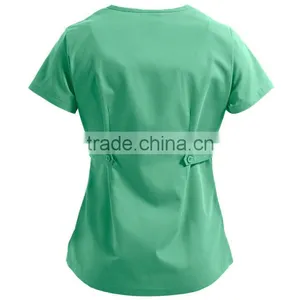 Women's Multi Pockets Designer Nurse Medical Hospital Uniform thumbnail-4