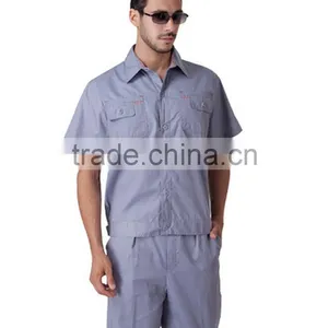 Summer Mechanic Men's Poly Cotton Twill Fabric Work Uniform thumbnail-2
