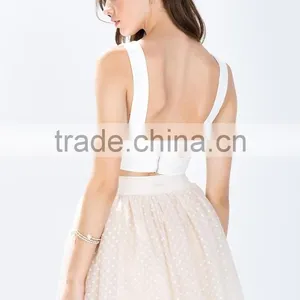 Fashion Princess Favorite Tulle Skirt,polka Dots Pring Mini Skirts thumbnail-5