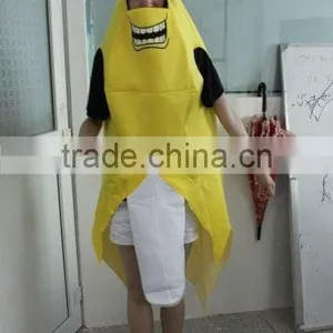 Walson Clothes Apparel Banana Costume Fancy Dress Outfit Men Women Unisex Funny Stag Yellow Fruit Party thumbnail-2