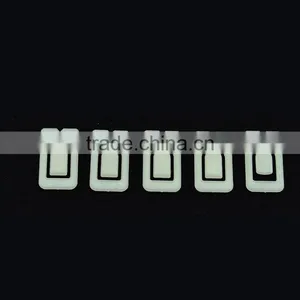 Wholesale Garment Accessories 3.4*1.9*0.25cm Plastic Clips for Garment Packing thumbnail-1