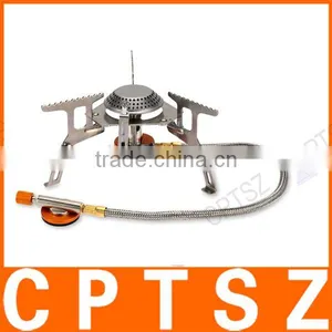 LIXADA Camping Gas Stove Outdoor Cooking Portable Foldable Split Burner 3000W thumbnail-1