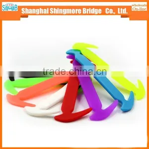 2017 China Supplier Hot Sales Good Quality Silicone Lazy Shoelaces thumbnail-1