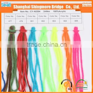 Best Wholesale Space Dyed Knitting Yarns, OEKO-Tex Standard Quality 100 Acrylic Yarn With Free Samples thumbnail-6
