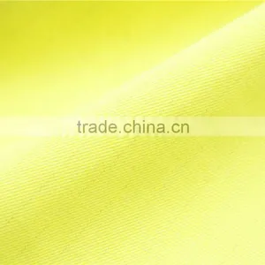 200gsm Fluorescent Yellow 60%Modacrylic/ 40%cotton Blended FR Fabrics for Work Clothes thumbnail-3