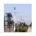 Magnetically Levitated Wind Turbine Solar Hybrid Street Light 300W 24V thumbnail-1