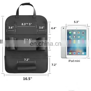 Car Seat Back Organizer With Tablet Holder Universal Use as Car Backseat Organizer for Kids thumbnail-4