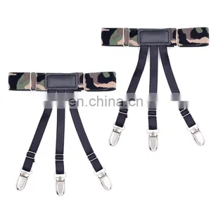 Newline Design Mens Fashion Adjustable Shirt Stays Shirt Garters thumbnail-2