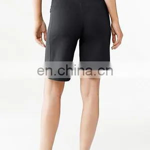 Yihao Trade Assurance Women's Relaxed Sportswear With Pocket Black Shorts thumbnail-4