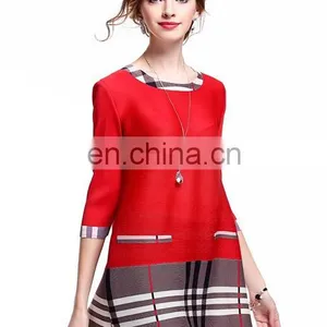 Clothing Wholesale Designer Plus Size Women Tops and Blouses 2017 Spring Summer thumbnail-4