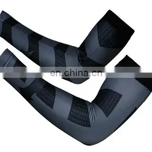 Wholesale Cycling Wear Arm Sleeves - High Elastic Gym Sports Long Arm Sleeve Support Basketball thumbnail-1