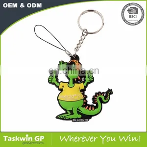 Customized Cute , Fashion Cartoon Keychain / Soft 3D Pvc Keychain / Rubber Key Chain thumbnail-2