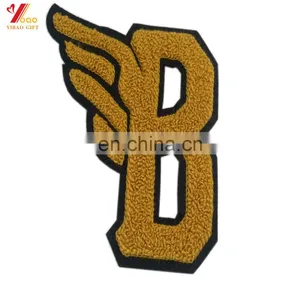 Custom Letter Patch /custom Chenille Patch Iron on for Garment Accessory thumbnail-1