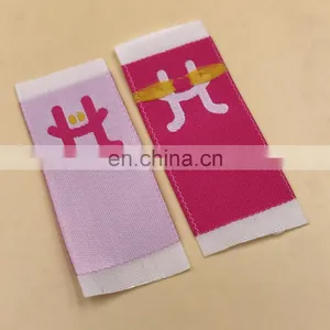 Private Woven Label Kid Clothing Brand Name Clothing Cloth Label thumbnail-2