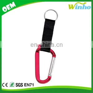 Winho Carabiner With Split Ring & Nylon Strap thumbnail-5
