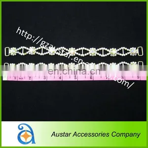 Flower Bikini Rhinestone Crystal Connector for Ladies Swimsuit thumbnail-1
