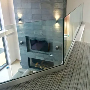Deck Frameless Glass Railing With Aluminum Profile thumbnail-3