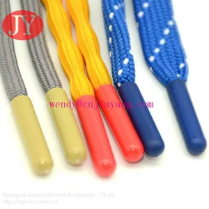 Jiayang ABS Stripe Colorful White ABS Aglets Shoelace Stopper Cord End Accessories thumbnail-2