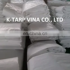 190 GSM TARPAULIN WHITE COLOR, BALE PACKING thumbnail-1