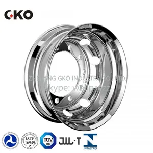 Light Weight Tubeless Wheel 22.5x9.00 Inch Aluminium Wheels Polishe Available thumbnail-1