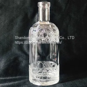Custom Spirits Glass Bottle For Sale thumbnail-1