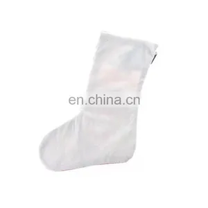 Wholesale Personalized Plush Fleece Christmas Decorations Stocking thumbnail-4